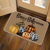 American Style Halloween Welcome Doormat Dirt Resistant Easy To Clean Entryway Rug Holiday Decorative Floor Carpet