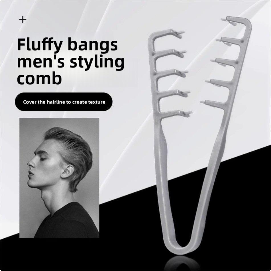 Men s Styling Comb, Plastic Material, for Daily Commuting, Business Trips, Travel, Office, and Dorm Use, Portable and Compact
