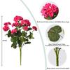 New Product Ideas Artificial Geranium Flowers Silk Floral Ornaments Home Living Room Wedding Decor