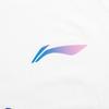Li Ning Badminton Series Letter Round Neck Comfortable Breathable Versatile Short Sleeve T-Shirt Unisex Tops White AHSVD75-2