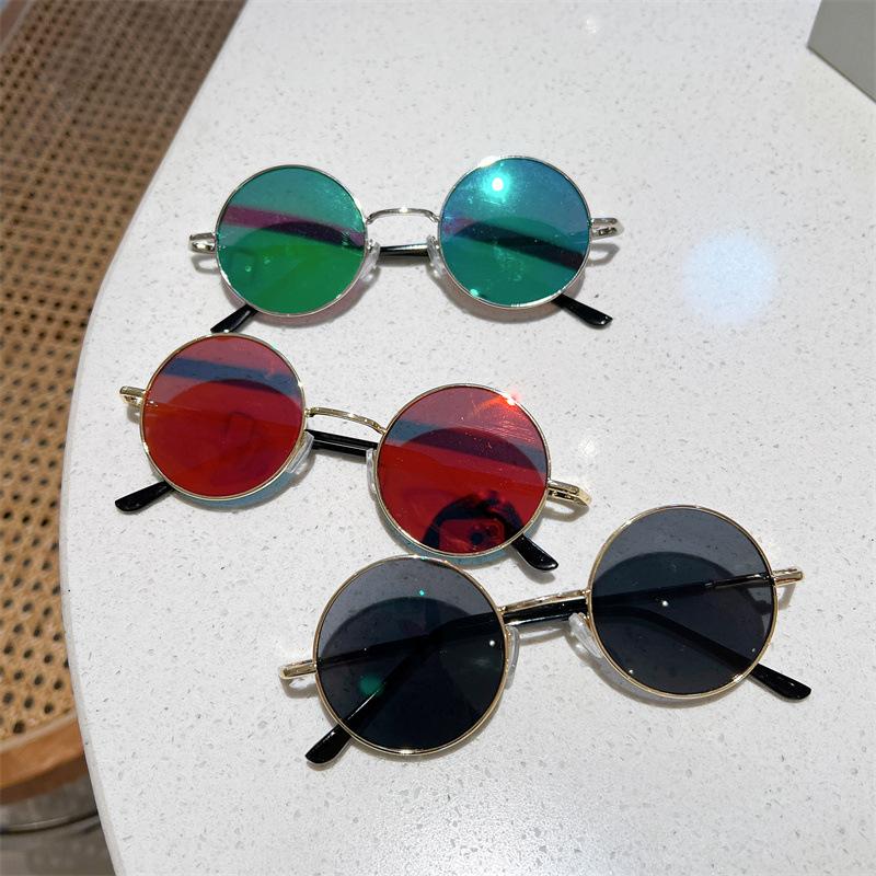 Vintage Steam Punk Round Sunglasses Women Luxury Brand Designer Fashion Trendy Mirror Sun Glasses Men Uv400