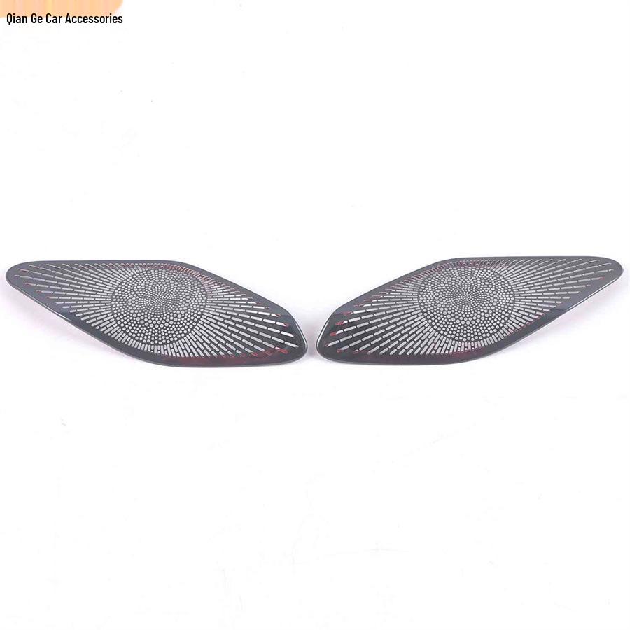 Honda/Integra 22nd Gen Black Titanium A-Pillar Speaker Grille Interior Mod.