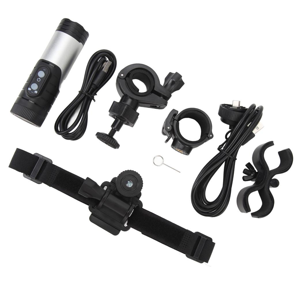 Sports DV Camera 12MP WiFi IP66 Waterproof 1600mAh Type C 120 Wide Degree Outdoor Sports Helmet Camera for Motorcycle Bike