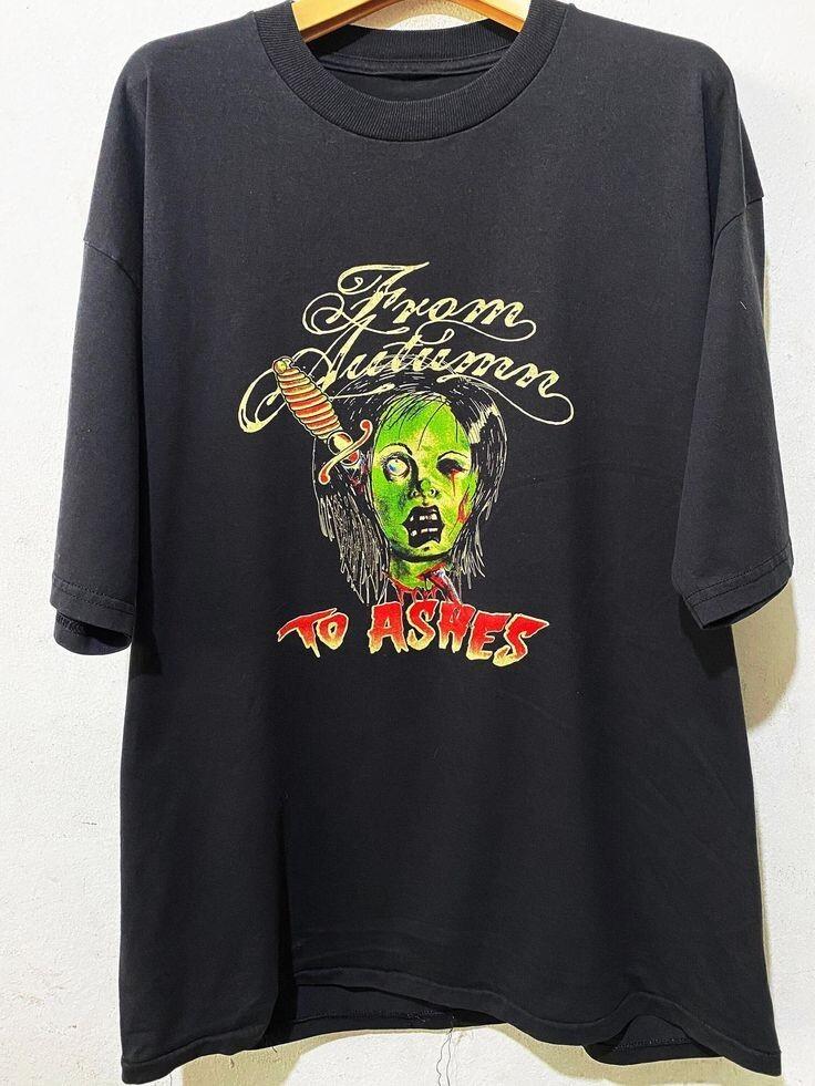 Vintage From Autumn To Ashes Shirt Size S-5XL EN222 Unisex T-Shirt XXXL