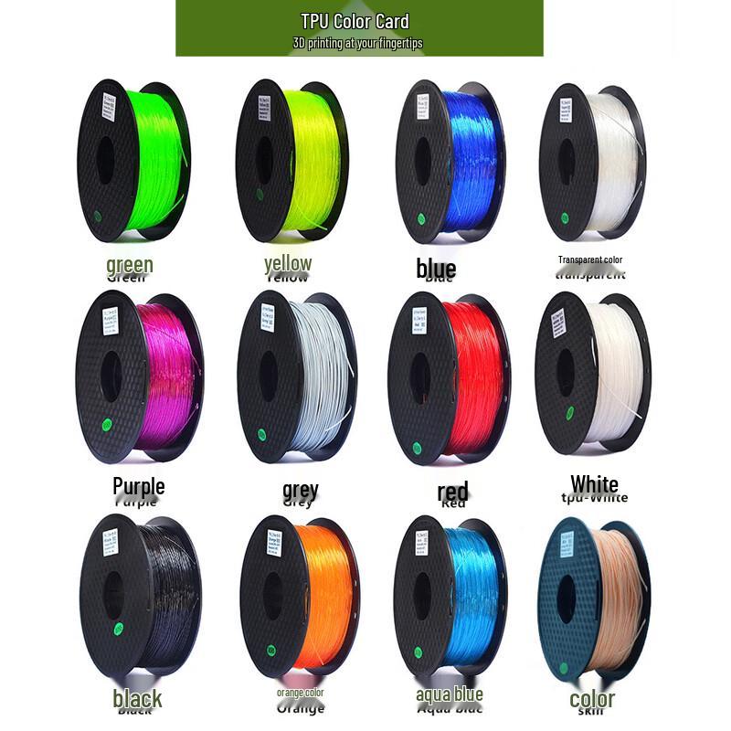 TPU Transparent 3D Printer Filament