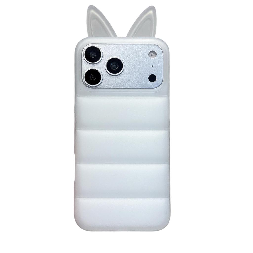 3D Fox Ears & Angel Wings Phone Case for iPhone 14/13/12/11 Pro Max