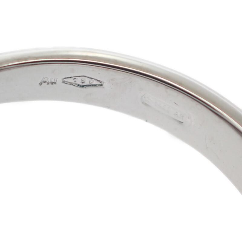 Bvlgari AN856302 #9(JP størrelse) ring K18 hvitt gull/diamant Kvinner