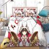 Nagat A-Azur L-Lane Bedding Set Duvet Cover Pillowcases,  for Kids Adult Bedroom Decor Twin Full Queen King Size Gift 3 Pieces