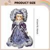 16.14 Inch Tall Porcelain Doll Collector's Figurine – Charming, Old-fashioned Ceramic