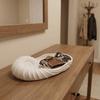 3D Printed Nautilus Shell Tray Coastal Style Conch-Shaped Shell Trinket Dish Plastic Spiral Design Key Holder Bathroom