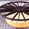 Round Cake Layer Slicer: 10/12 Equal Plastic Divider Baking Tool