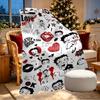 Betty Boop Print Blanket - Soft & Comfortable, for Bedroom, Travel, Sofa, Home Decoration - Birthday Christmas Gift for Friend