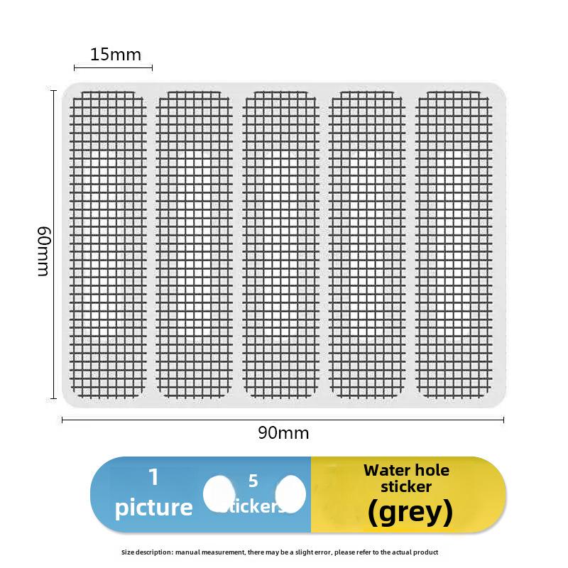 Záplata na opravu sítí oken a dveří pro otvory po vodě a podlahové vpusti
