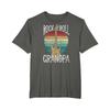 Rock N Roll Grandpa Vintage Guitar Player Music Lover TShirt