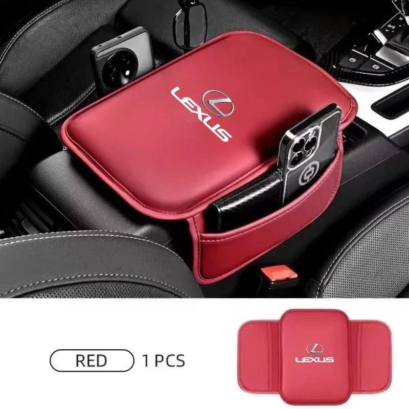 

Для Lexus IS250 IS200 CT200h GS300 LS430 RX450h LX57 Автомобільна Накладка на Подушку Підлокітника Шкіряна Центральна Накладка на Сидіння Аксесуари червоний