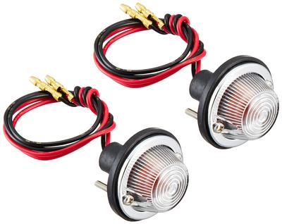 Kijima 219-5103 Motorcycle Parts Turn Signal Lamp DUT Cowl, Clear, 12v10w, Set of 2