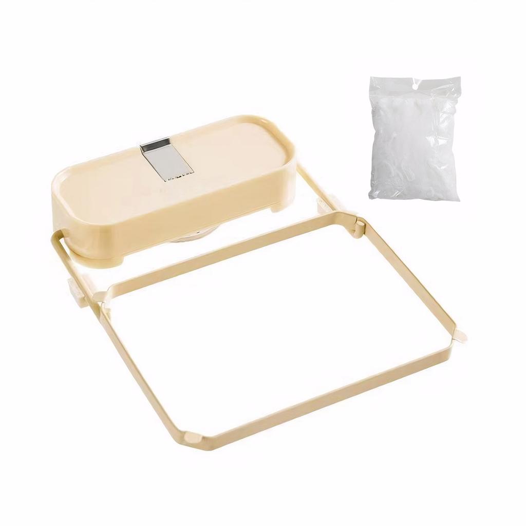 Kitchen Sink Strainer Folding Food Catcher Basket Suction Cup Sink Drain Strainer Rack with 100pcs Filter Mesh Bags