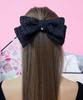 Vvv Check Glitter Tweed Ribbon Hairpin_Black