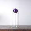 Modern Glass Coffee Bean and Tea Storage Jar with Cork Stopper