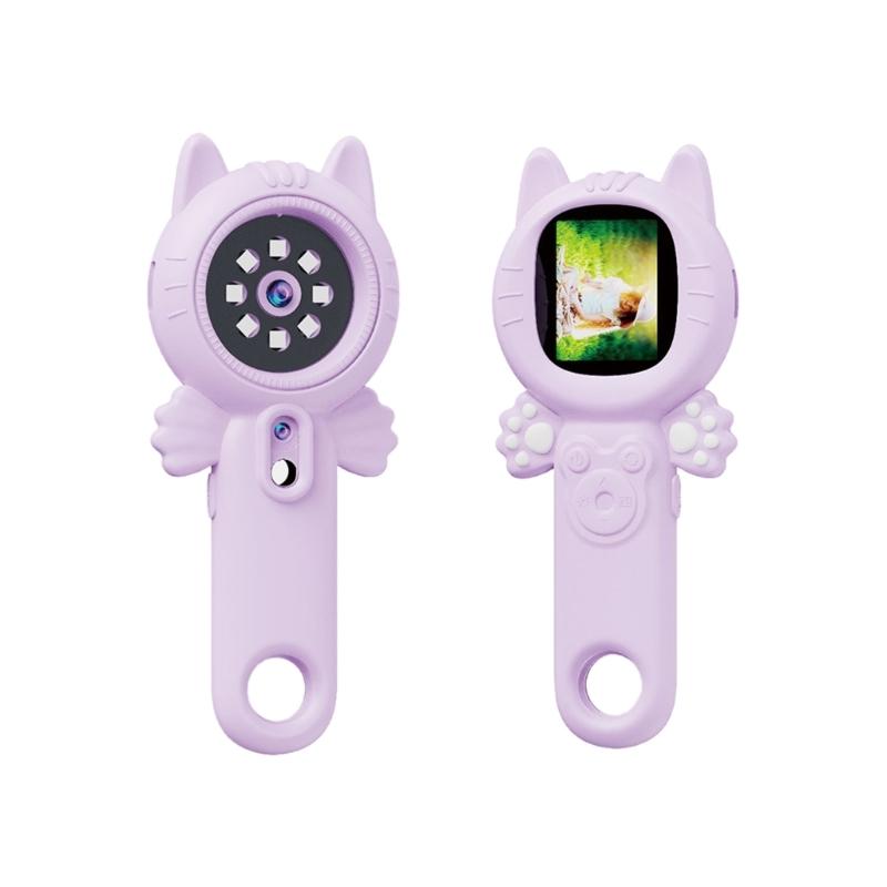 Interactive Children Science Handheld Microscope 500X STEM Learning Tool With LED Light for Classroom Home Exploration