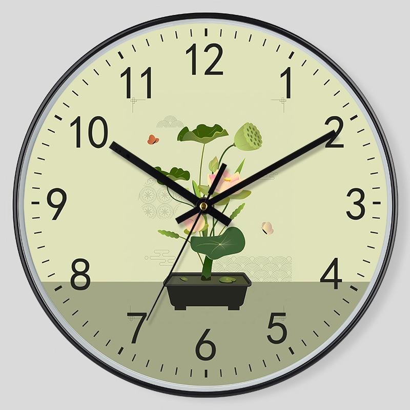 12 Inch 30CM Silent Wall Clock, Creative and Fashionable, Modern Home Clock, Living Room Simple Clock