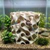 Wave-Shape Aquarium Shrimp Shelter 3D Printed Fish Tank Shrimp Hideout  Fish Breeding