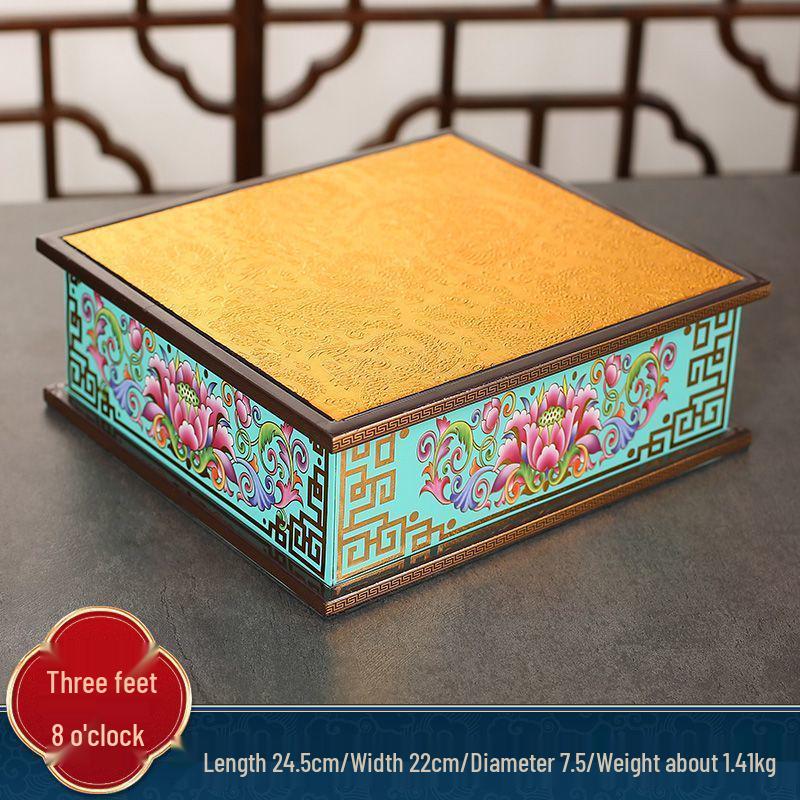 Guan Yin & Guan Gong Elevated Worship Stand for Buddhas & Gods Display