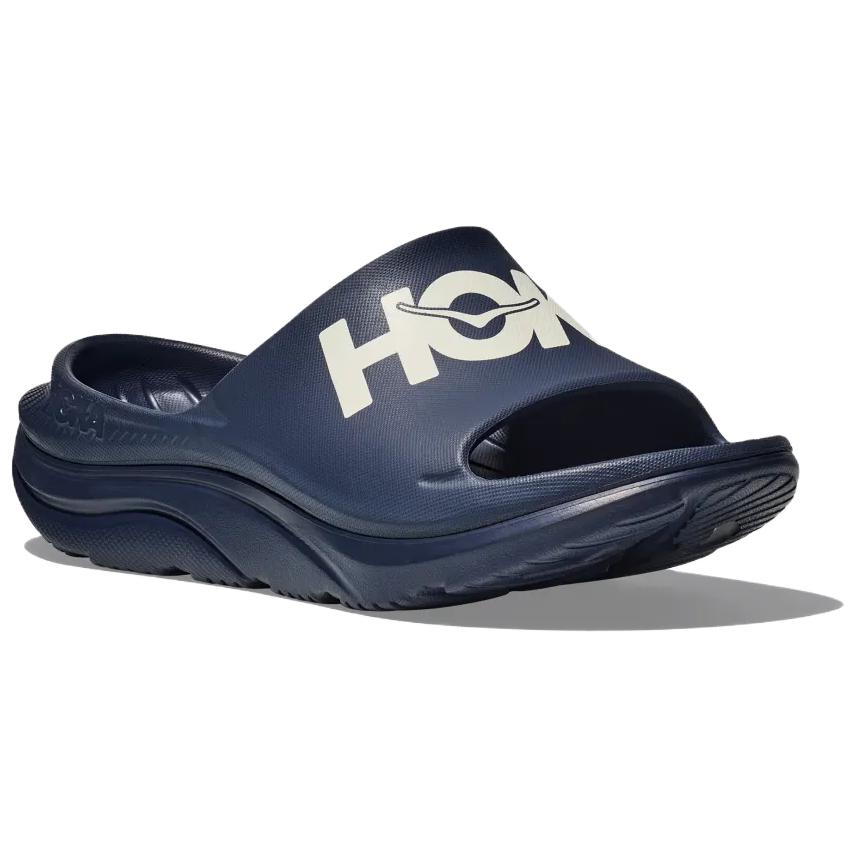 HOKA ONE ONE Ora Athletic Slide Varsity Navy White 1155154-VYN