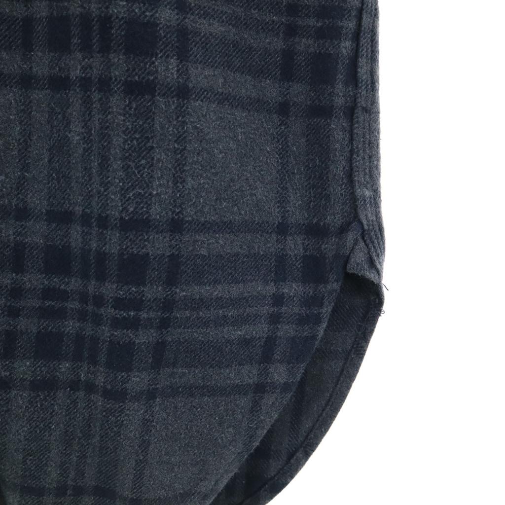 ENGINEERED GARMENTS Check Pattern Long Sleeve Shirt XS Gray Men's Used