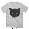 Gatto che fuma Y2K Vintage Gatto Nero Retro Anni '90 Grunge Maglietta