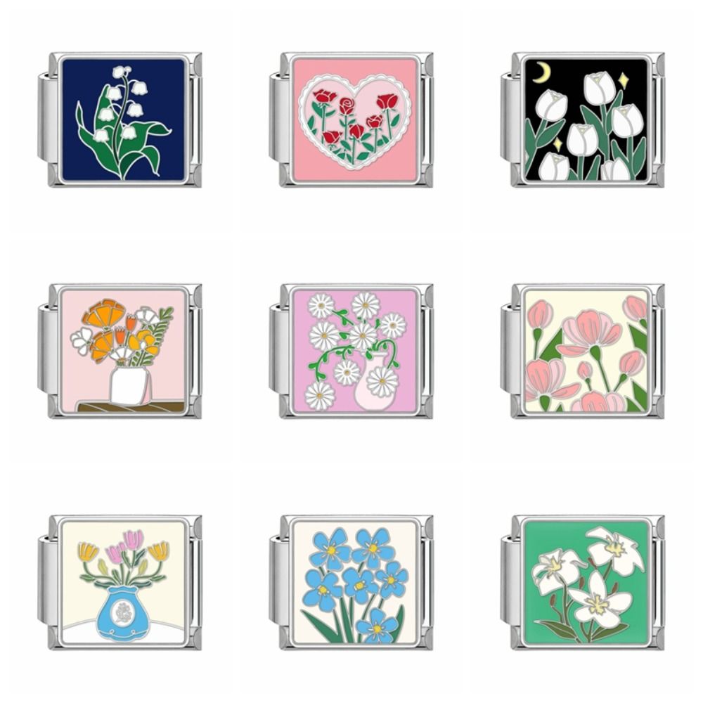 DIY Modulový Náramek Příslušenství Nerezová Ocel Italský Charm Článek Nový Charm Náramek Článek Dárek