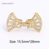 18K Gold Plated Pearl Clasp Connector,Clasps For Jewelry,Brass Fasteners Lock Clasp Accessories DIY Jewelry Making Supplies