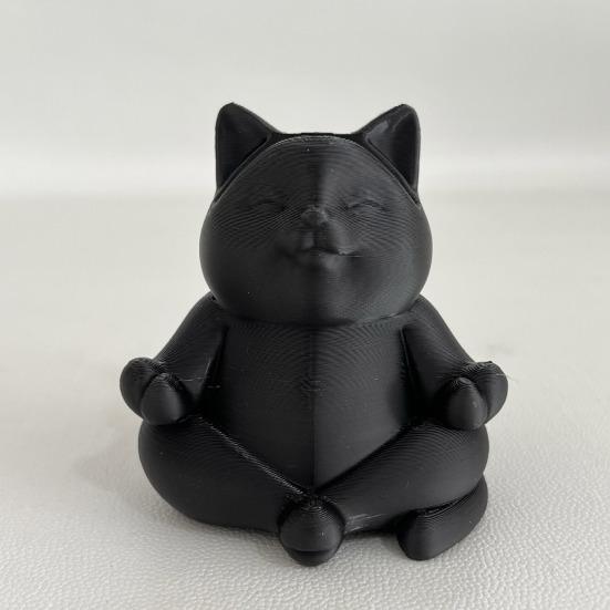 Support de Lunettes Chat Mignon Impression 3D Animal Présentoir pour Lunettes Organisateur de Lunettes de Bureau pour Maison Bureau Chevet Table de Chevet