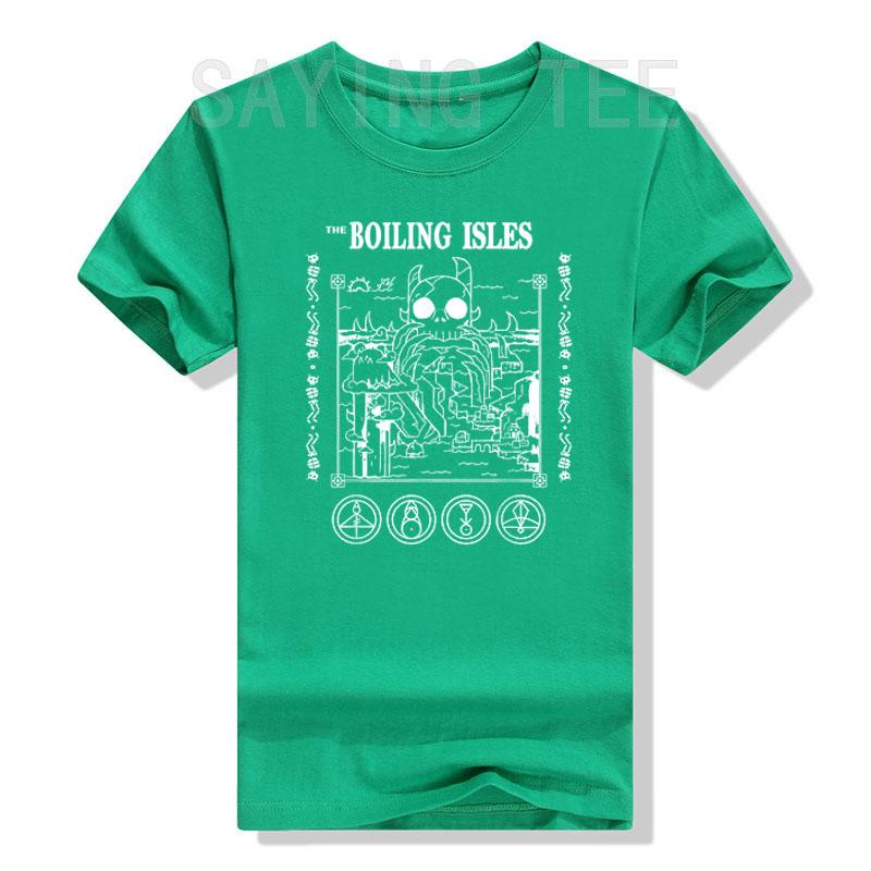 Boiling Isles Owl House Liebe Shirt Weihnachten Trendiges T-Shirt Eulenliebhaber Grafik-T-Shirt Tops Mode Halloween-Kostüm Neuheitsgeschenke