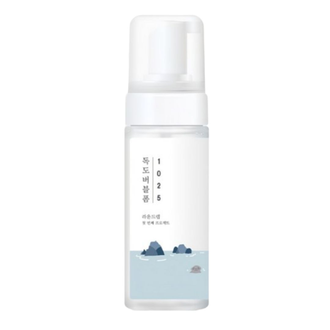 ROUND LAB 1025 Dokdo Bubble Cleansing Foam Gentle Hydrating Face Cleanser 150ml