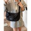2026 fashiable and simple nyl shoulder bag, large capacity crossbody bag, persalized drawstring outdoor sports bag