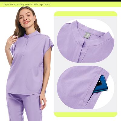 Uniforme médical élastique à séchage rapide pour hommes et femmes: Hospitalier, Dentaire et Soignant