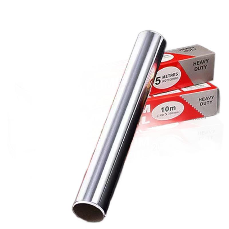 

Thick Disposable Tin Foil Roll 30cm, Household Food Storage Aluminum Foil, Ideal for BBQ, Baking, Air Fryer, Holiday & Family Gatherings 30cm*5m & 1Roll