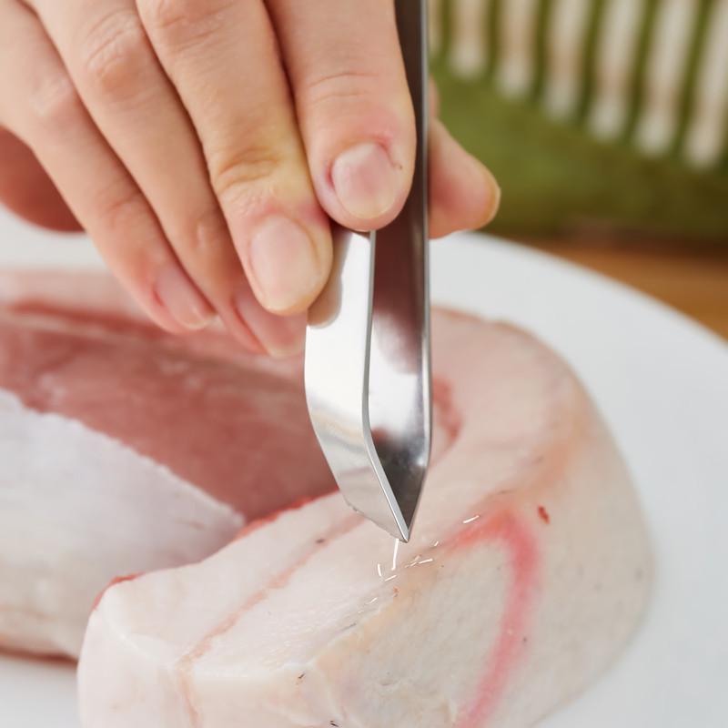 2 pezzi pinzette da cucina da 12 pollici, pinzette professionali da cucina lunghe in acciaio inox per barbecue, frutti di mare, riparazione e servizio (ARGENTO