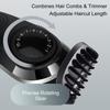 5 in 1 Electric Hair Trimmer for Men, Cordless Rechargeable Whole Body Hair Trimming Machine with Digital Display, Suitable for Beard Nose Chest Shavi