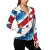 Women's Full Zip Hooded Jacket with Pockets Long Sleeve Lightweight Sun Protection Outerwear for Outdoor Activities