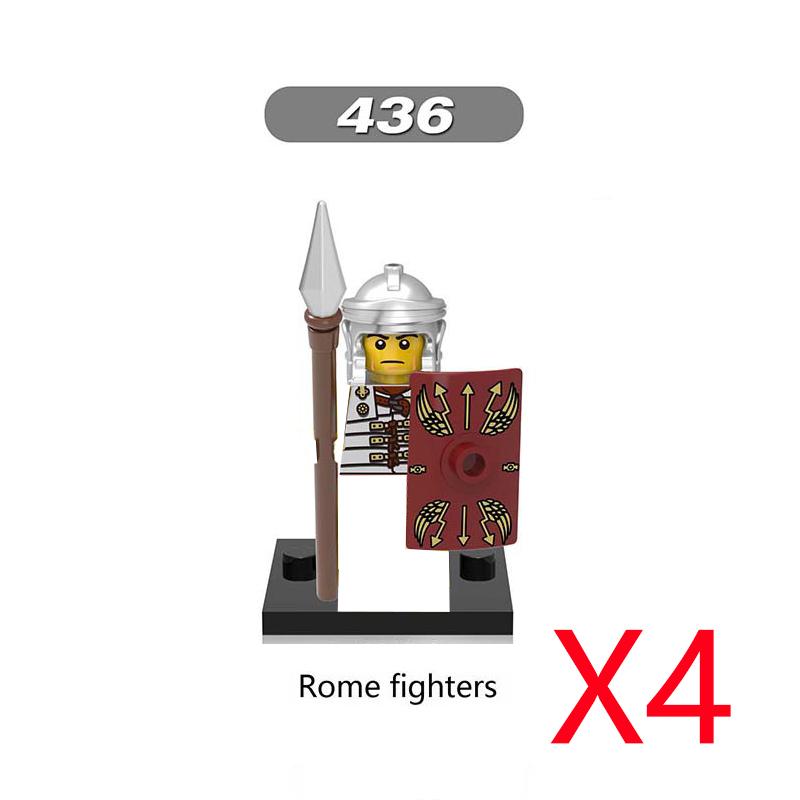 MOC Mittelalterliche Burg Grüner Drachenritter Figuren Bausteine Antiker Römischer Soldat Waffe Schild Kriegspferd Jungen Spielzeug Geschenk K149