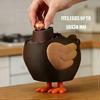 The Chocolate Egg-Laying Chicken, Candy Dispenser Machine Desk Toy, Cute Animal Decor, Stress Relief Fidget Toy for Office, Easter Gift Basket Stuffer