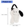 Dog Shaped Wall Mounted Tissue Box for Home Decoration Hanging Car Paper Towel Holder Home Decoration Accessories