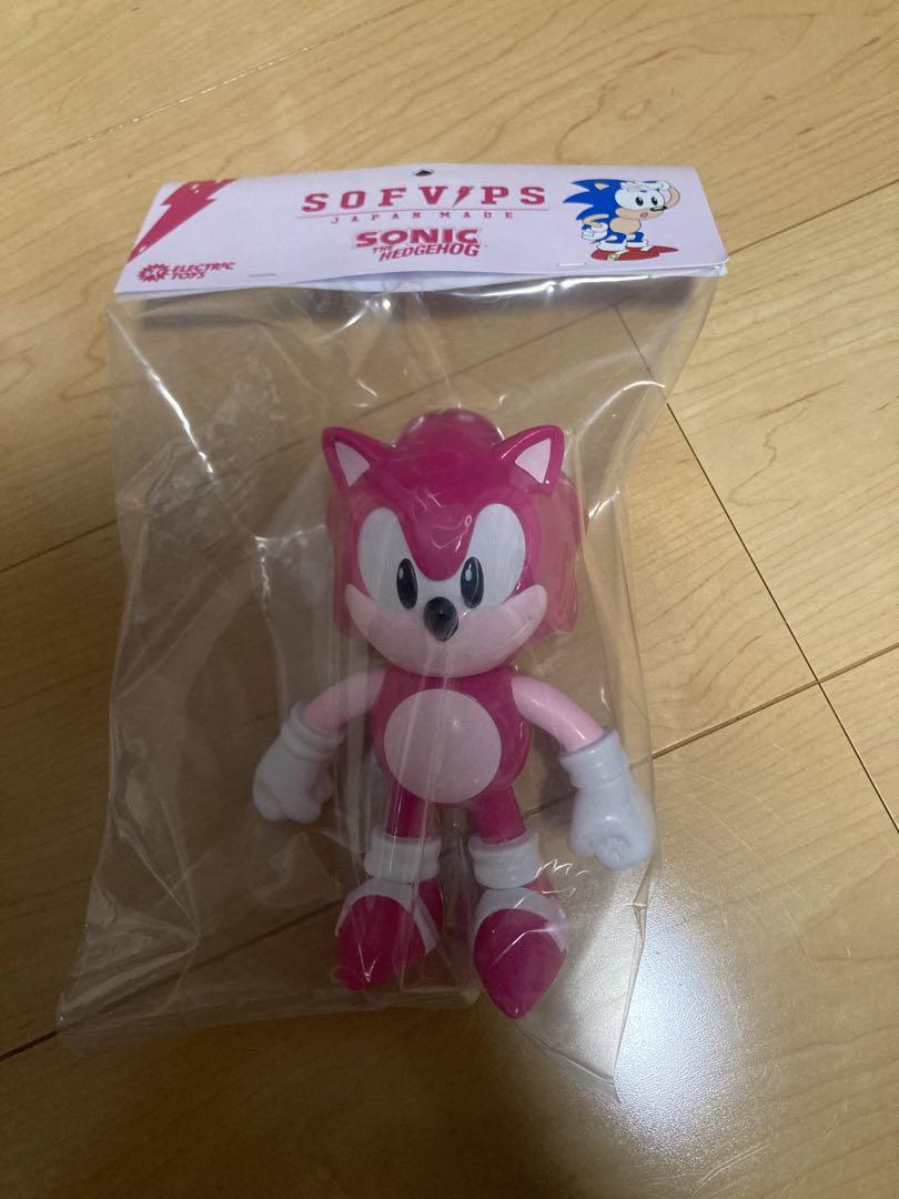 

[USED] SOFVIPS Soft Vinyl Sonic the Hedgehog Pink