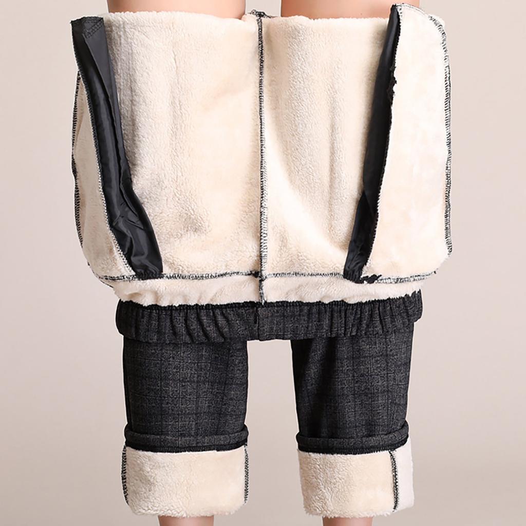 Grandma's Pants, Middle-aged And Elderly Women's Pants, Spring And Autumn. Mom's Long Pants, Suit With Thickened Elderly Flannel Pants