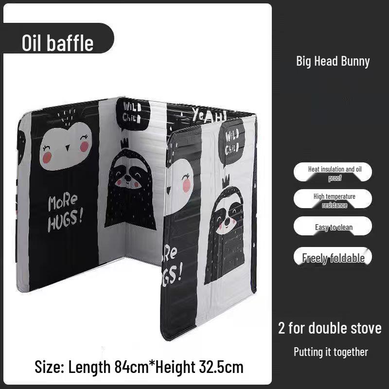 Aluminum Foil Gas Stove Splash Guard: Heat-Resistant, Anti-Splatter Shield for Kitchen