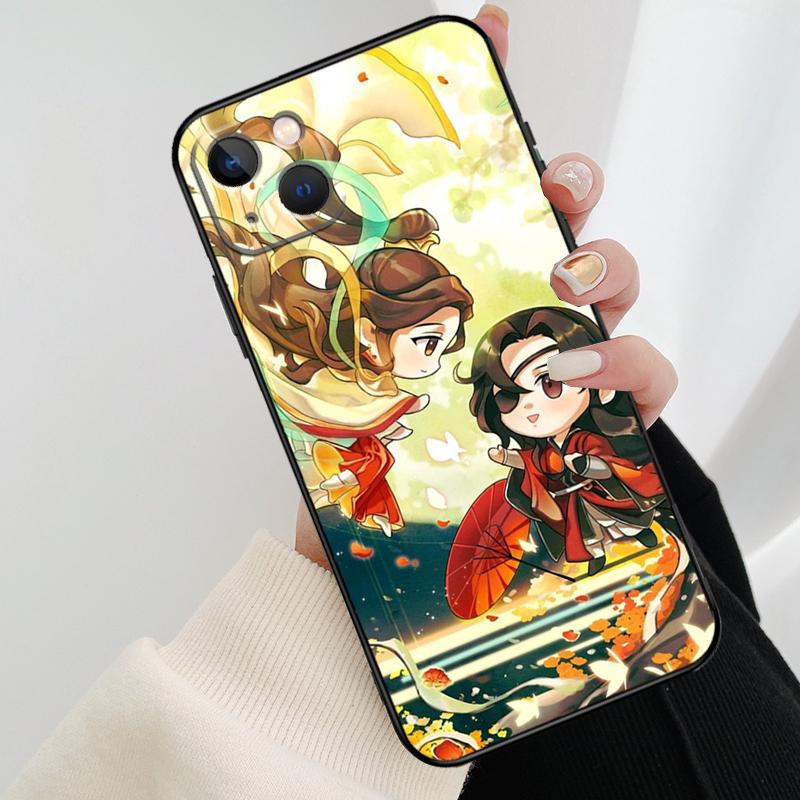 Tian Guan Ci Fu Phone Case For iPhone 17 Pro Max 15 14 13 11 12 16 Pro Max mini 15 16 Plus 16e 17 Air Cover