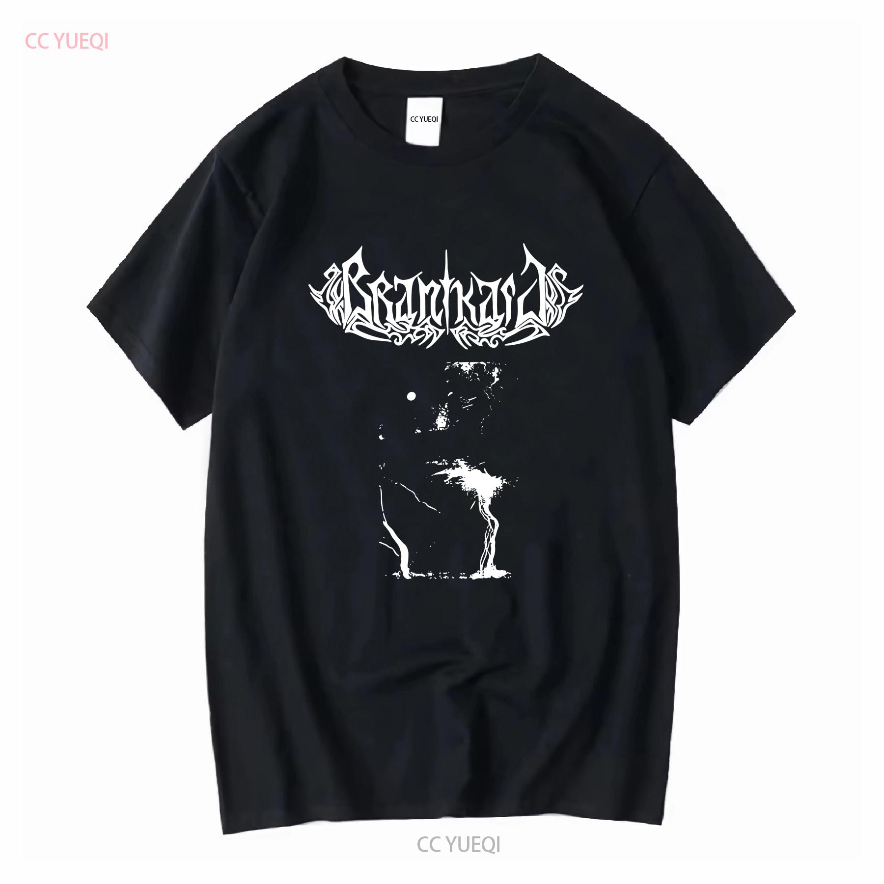 

Branikald T Shirt black metal vintage Washed Unisex Stretched Comfortable streetwear Soft Breathable Casual homme graphic 4XL