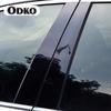 10Pcs/Set for TOYOTA RAV4 XA50 2019 2020 2021 2022 2025 Door Window Pillar Posts Trim Molding Cover Kit Decorative Accessories